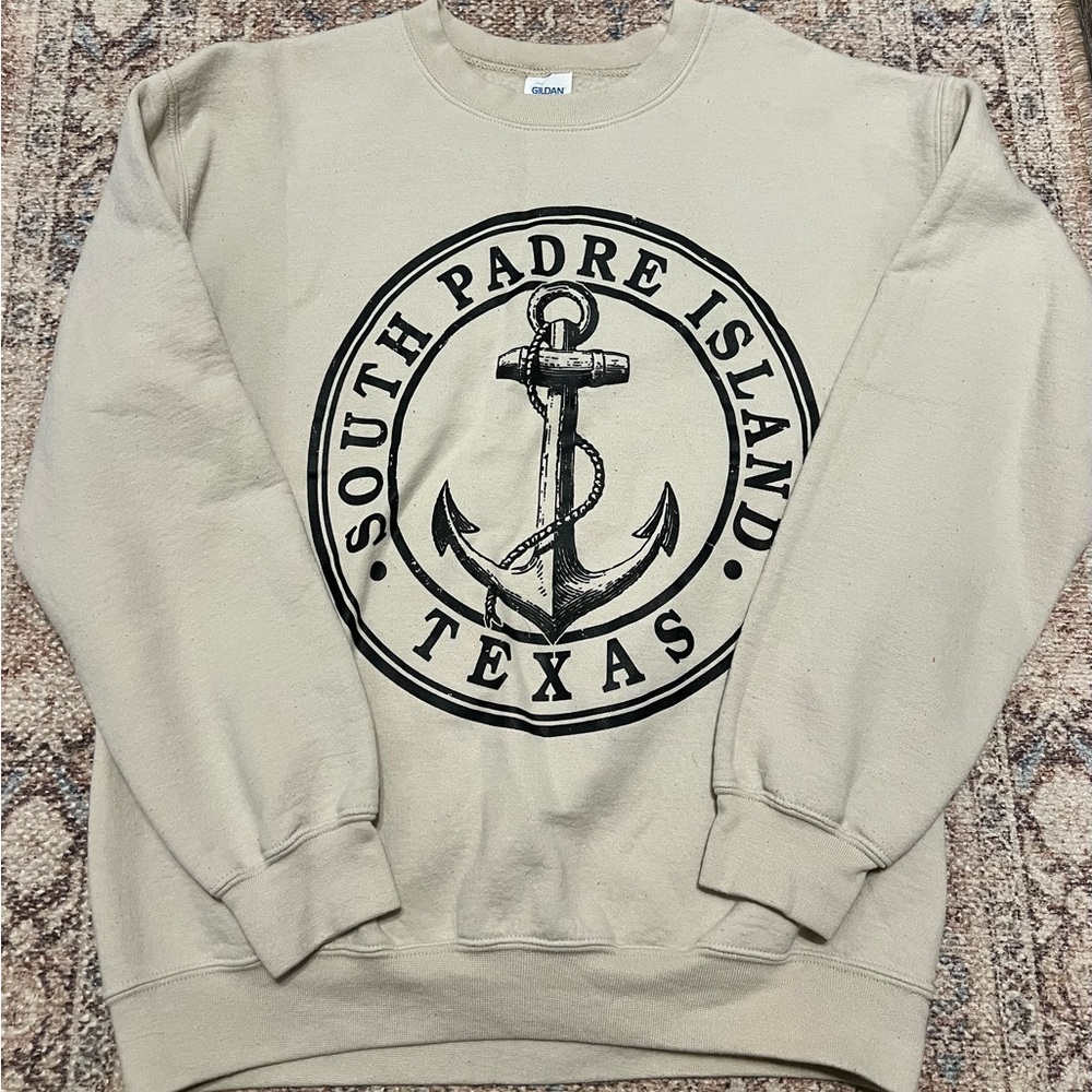 Women’s medium long sleeve South Padre crewneck